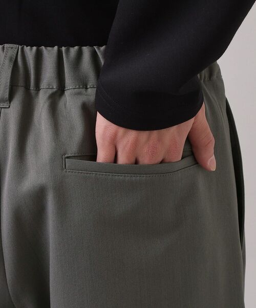 THE SHOP TK （ザ ショップ ティーケー ）の「FLEX LINE セミワイドイージーパンツ　ストレッチ/防シワ/マシンウォッシャブル/セットアップ可（その他パンツ・メンズ・ブラック/グレー/ベージュ・04/03/01/02）」の8枚目の写真