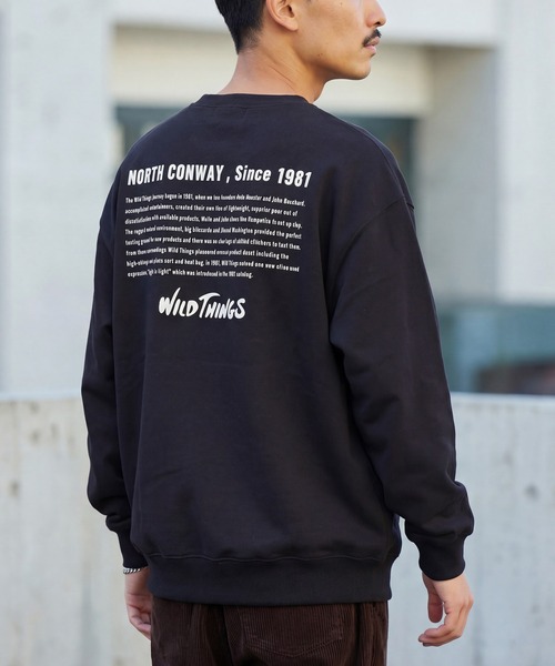 WILD THINGS（ワイルドシングス）の「【WILD THINGS】 ヒストリーバックプリントトスウェット（スウェット・メンズ・グレー系その他2/ホワイト/ネイビー/グレー/ブラック・XL/M/L）」の10枚目の写真