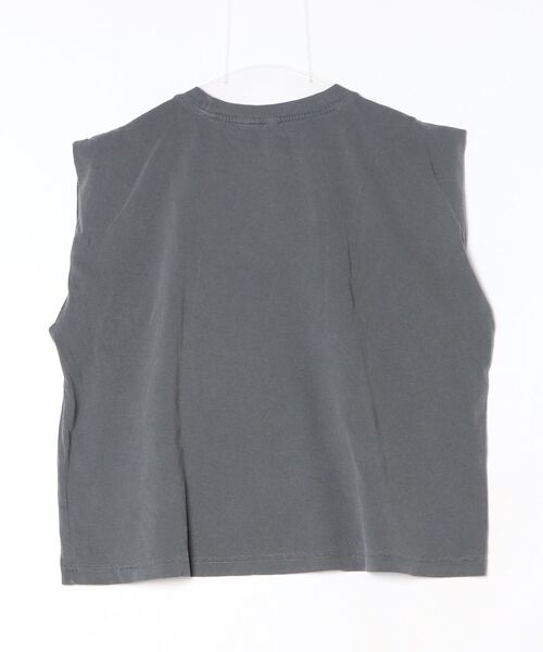 American Apparel（アメリカンアパレル）の「【T16】【American Apparel】GARMENT-DYED HEAVYWEIGHT MUSCLE TEE A-307GD（Tシャツ/カットソー・レディース・ブラック/ネイビー/オリーブ/マスタード/アイボリー・SMALL/MEDIUM/LARGE）」の6枚目の写真