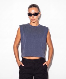 【T16】【American Apparel】GARMENT-DYED HEAVYWEIGHT MUSCLE TEE A-307GD