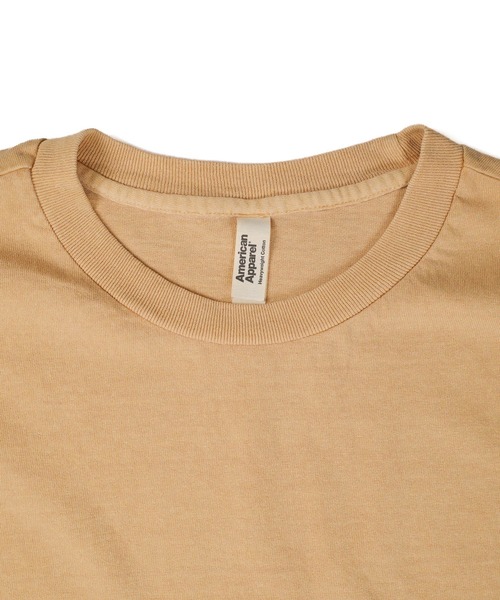 American Apparel（アメリカンアパレル）の「【T16】【American Apparel】GARMENT-DYED HEAVYWEIGHT MUSCLE TEE A-307GD（Tシャツ/カットソー・レディース・ブラック/ネイビー/オリーブ/マスタード/アイボリー・SMALL/MEDIUM/LARGE）」の8枚目の写真