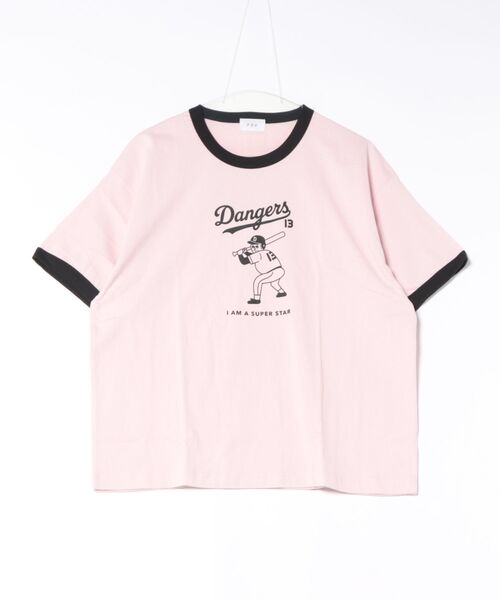 FOV(フォブ)の「フォブ Dangers Tシャツ(Tシャツ/カットソー・レディース・ピンク/ブラック/ホワイト・F)」の3枚目の写真