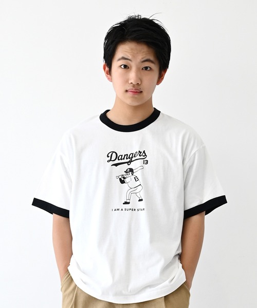 FOV(フォブ)の「フォブ Dangers Tシャツ(Tシャツ/カットソー・レディース・ピンク/ブラック/ホワイト・F)」の1枚目の写真