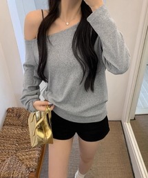 roomy（ルーミー）の「オフショルダーロンT（Tシャツ/カットソー）」