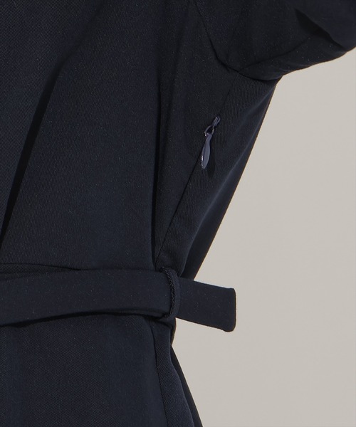 AND COUTURE(アンドクチュール)の「ダブルカラーワンピース(ワンピース・レディース・ベージュ/ライトグレー/ネイビー・SMALL/MEDIUM)」の10枚目の写真