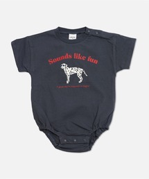 chil2（チルツー）の「綿100％ プリント半袖ロンパース（ロンパース）」