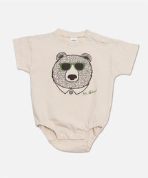 chil2（チルツー）の「綿100％ プリント半袖ロンパース（ロンパース）」