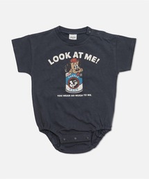 chil2（チルツー）の「綿100％ プリント半袖ロンパース（ロンパース）」