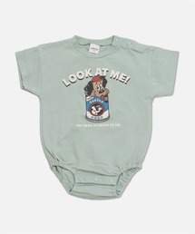 chil2（チルツー）の「綿100％ プリント半袖ロンパース（ロンパース）」