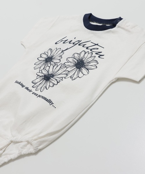 chil2（チルツー）の「綿100％ プリント半袖ロンパース（ロンパース・キッズ・I/O/J/H/A/F/E/D/C/N/M/L/K/G/B/P・80ｃｍ/70cm）」の20枚目の写真