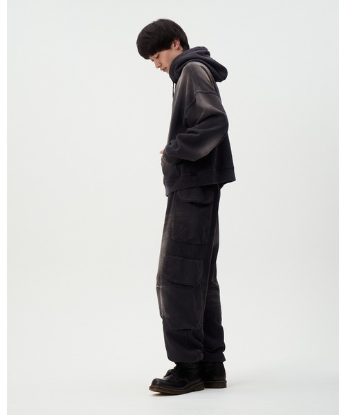 DISCOVERED(ディスカバード)の「ARMY SWEAT PARKA(パーカー・メンズ・ブラック/カモフラージュ・LARGE/SMALL)」の6枚目の写真