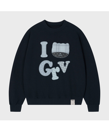 [ユニセックス]I LOVE GRV スウェット_4カラー