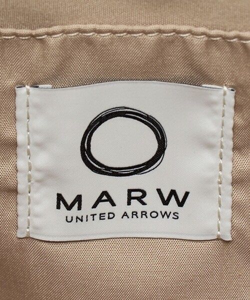 MARW UNITED ARROWS(マルゥ ユナイテッドアローズ)の「<MARW UNITED ARROWS>ベルテッド ワンショルダー バッグ(トートバッグ・レディース・ベージュ/ブラック・FREE)」の10枚目の写真