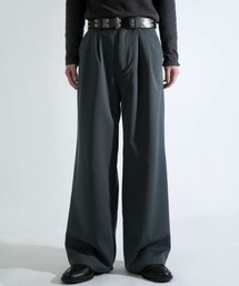 NOIZY（ノイジー）の「two tuck baggy trousers/ツータック バギー トラウザー タックワイドパンツ（スラックス）」