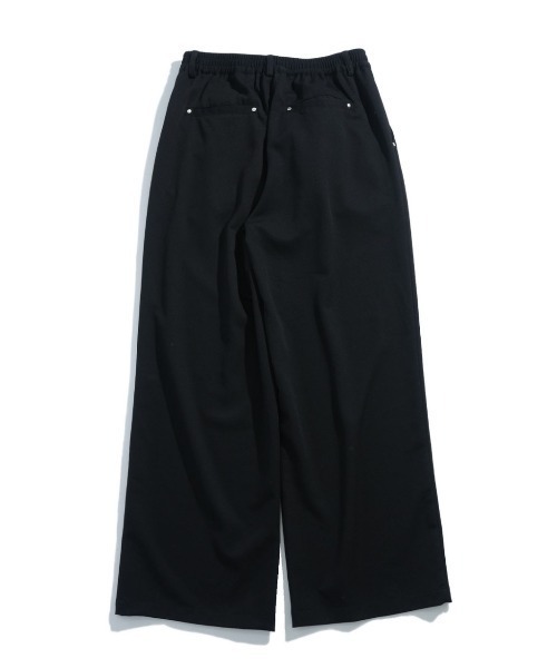 セール】two tuck baggy trousers/ツータック バギー トラウザー