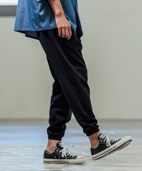 Magine(マージン)の「mp14654- Nylon Spandex Fine Rib Knit Fabric Easy Tapered Pants テーパードパンツ(MGN-261-009)(その他パンツ・メンズ・ネイビー/グレー/ブラック・48/46/44)」の9枚目の写真