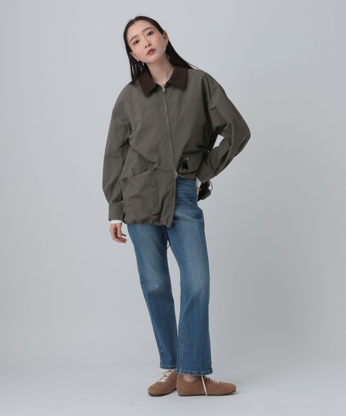 LEPSIM（レプシィム）の「ステンカラーコート　634001（ステンカラーコート・レディース・チャコールグレー/ベージュ・FREE）」の21枚目の写真