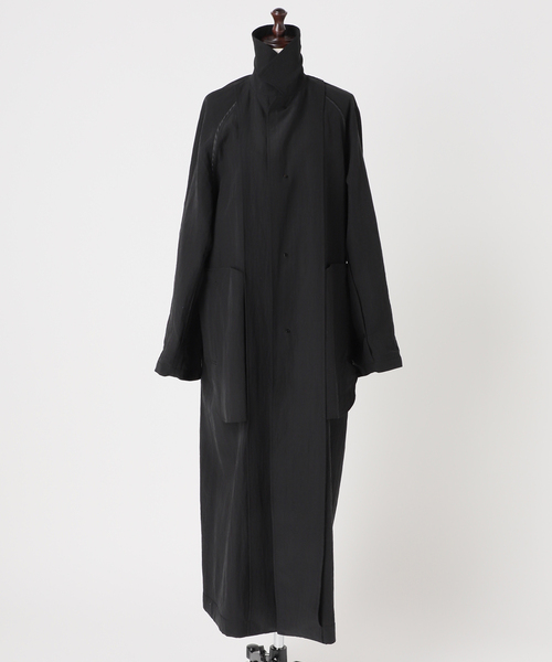 plage（プラージュ）の「Sway Balmacaan コート（その他アウター・レディース・ベージュ/ブラック・36/38）」の22枚目の写真