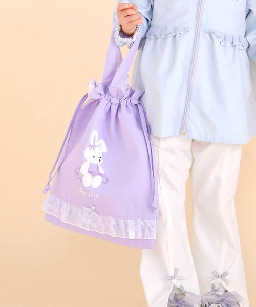 BEBE ONLINE STORE｜ベベ オンラインストアのトートバッグ（パープル