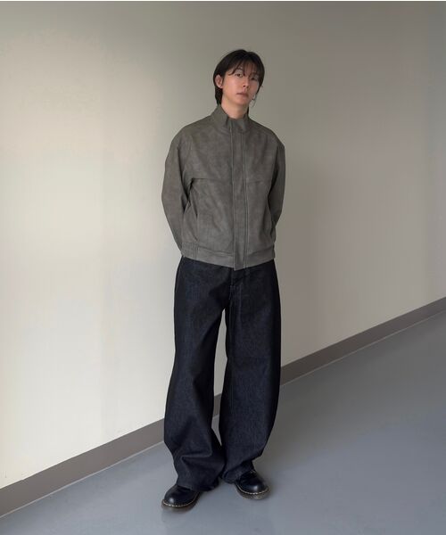 P.IN.O(ピインオ)の「ノンフェイド生地カーブドデニム - ブラック(デニムパンツ・メンズ・その他・MEDIUM/LARGE/SMALL/X-LARGE)」の5枚目の写真
