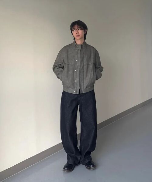 P.IN.O(ピインオ)の「ノンフェイド生地カーブドデニム - ブラック(デニムパンツ・メンズ・その他・MEDIUM/LARGE/SMALL/X-LARGE)」の6枚目の写真