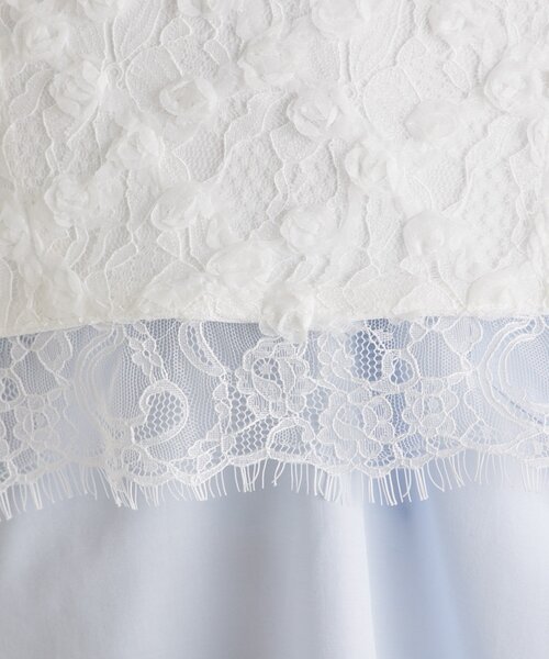 mystic（ミスティック）の「フラワーレースビスチェ（シャツ/ブラウス・レディース・ブラック/オフホワイト・FREE）」の14枚目の写真