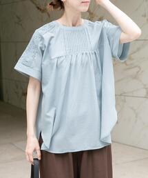 ITEMS URBANRESEARCH | ピンタックレースブラウス(シャツ/ブラウス)