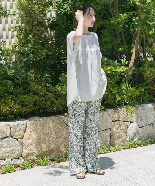 ITEMS URBANRESEARCH(アイテムズ アーバンリサーチ)の「ピンタックレースブラウス(シャツ/ブラウス・レディース・ブラック/ライトブルー/キャメル/オフホワイト・FREE)」の22枚目の写真