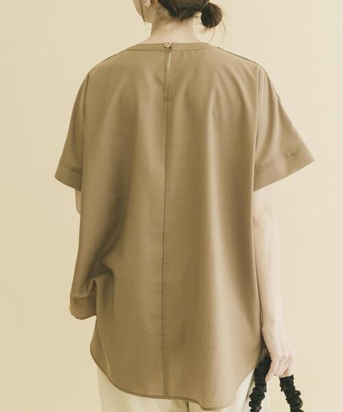 ITEMS URBANRESEARCH(アイテムズ アーバンリサーチ)の「ピンタックレースブラウス(シャツ/ブラウス・レディース・ブラック/ライトブルー/キャメル/オフホワイト・FREE)」の5枚目の写真