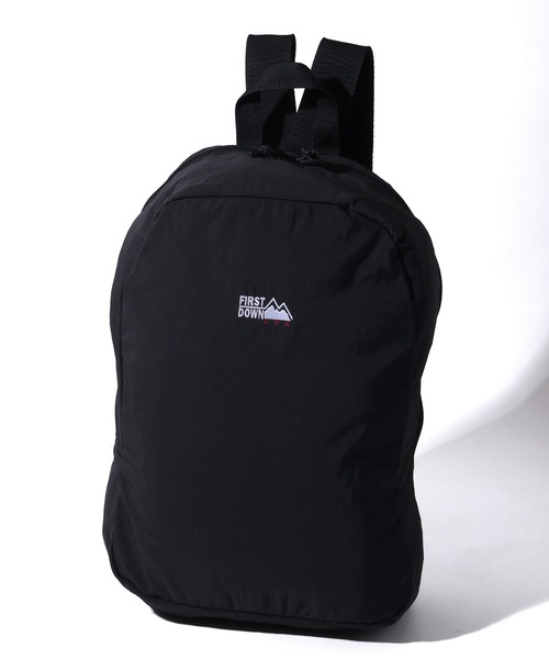 FIRST DOWN（ファーストダウン）の「【FIRST DOWN/ファーストダウン】LIGHT BACKPACK/軽量バックパック（バックパック/リュック・メンズ・ブラック・FREE）」の9枚目の写真