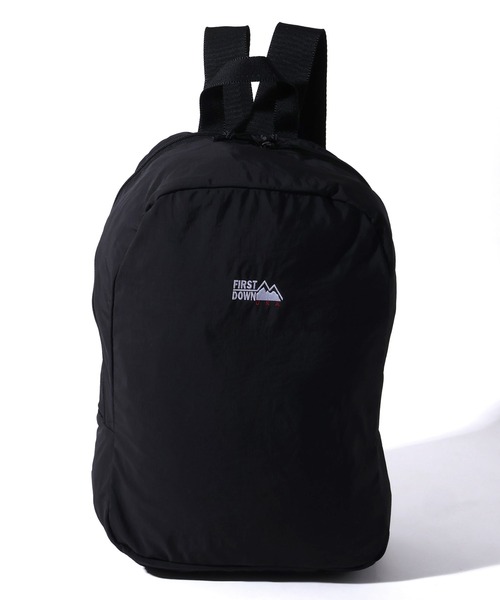 FIRST DOWN（ファーストダウン）の「【FIRST DOWN/ファーストダウン】LIGHT BACKPACK/軽量バックパック（バックパック/リュック・メンズ・ブラック・FREE）」の7枚目の写真