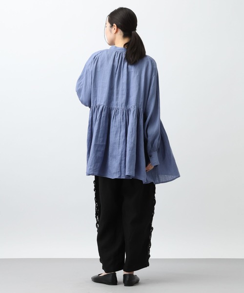 natural by studio clip 専用です セール】《natural by clip》リネンカシュクールブラウス（シャツ