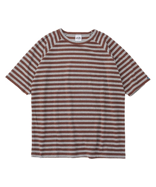 KAVU(カブー)の「KAVU/カブー Alki Tee/アルカイ Tシャツ(Tシャツ/カットソー・メンズ・ネイビー/グレー・MEDIUM/LARGE)」の2枚目の写真