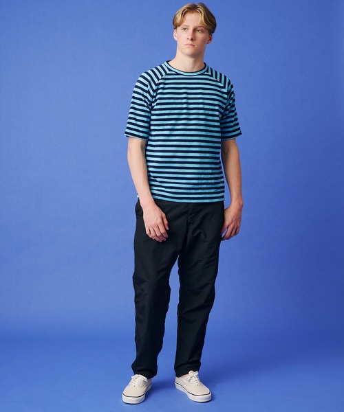 KAVU(カブー)の「KAVU/カブー Alki Tee/アルカイ Tシャツ(Tシャツ/カットソー・メンズ・ネイビー/グレー・MEDIUM/LARGE)」の10枚目の写真