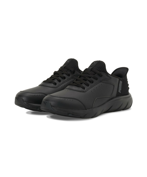PUMA(プーマ)の「PUMA プーマ ユニセックス ソフトライド フレックス LSL イーズイン ワイド(スニーカー・メンズ・ブラウン系その他5/ブラック・24.0cm/23.5cm/25.0cm/24.5cm/23.0cm/22.5cm/25.5cm/28.5cm/28.0cm/30.0cm/29.0cm/26.5cm/26.0cm/27.5cm/27.0cm)」の8枚目の写真