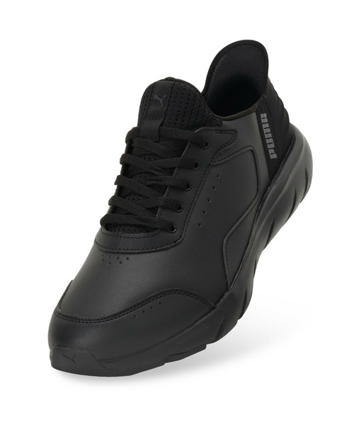 PUMA(プーマ)の「PUMA プーマ ユニセックス ソフトライド フレックス LSL イーズイン ワイド(スニーカー・メンズ・ブラウン系その他5/ブラック・24.0cm/23.5cm/25.0cm/24.5cm/23.0cm/22.5cm/25.5cm/28.5cm/28.0cm/30.0cm/29.0cm/26.5cm/26.0cm/27.5cm/27.0cm)」の16枚目の写真