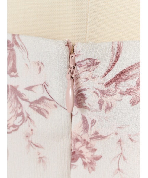 SNIDEL（スナイデル）の「【WEB限定/ROSE Collection】ROSEプリントワンピース（ワンピース・レディース・イエロー/アイボリー/ピンクベージュ/マルチ・0/1/2/00）」の14枚目の写真