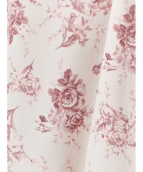 SNIDEL（スナイデル）の「【WEB限定/ROSE Collection】ROSEプリントワンピース（ワンピース・レディース・イエロー/アイボリー/ピンクベージュ/マルチ・0/1/2/00）」の21枚目の写真