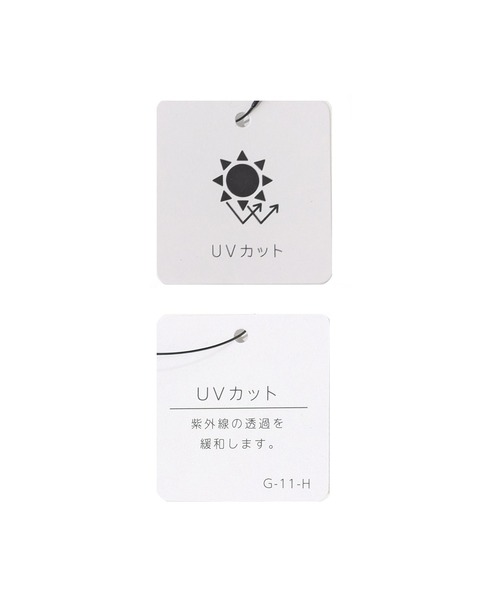 GLACIER lusso(グラシアルッソ)の「【UVカット】5分袖ボートネックトップス(Tシャツ/カットソー・レディース・アイボリー/ブラック/ブルーグリーン/杢グレー/ネイビー/ブルー・L/LL/M/S)」の11枚目の写真