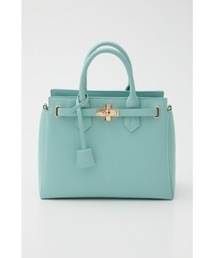 rienda | 【森香澄さん着用】ベルトデザインカデナバッグ(ショルダーバッグ)