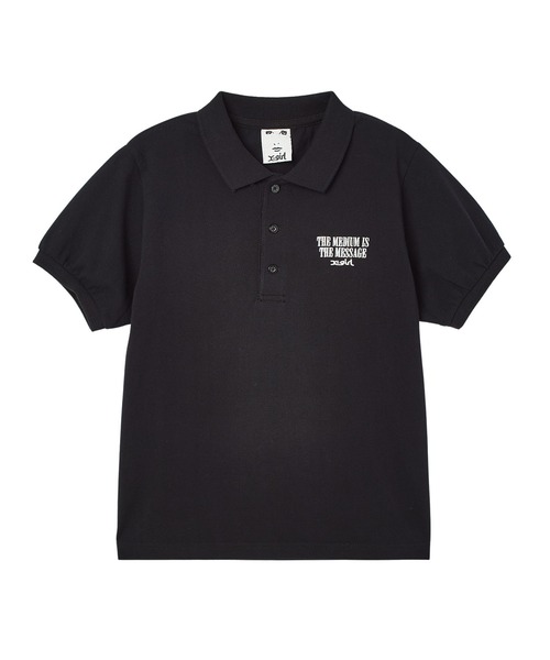 VINTAGE LABEL FACE BABY POLO TOP（ポロシャツ）｜X-girl（エックス