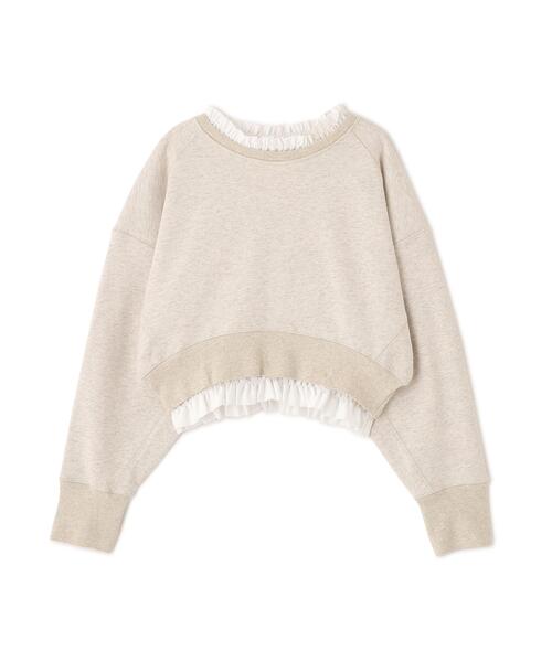 FREE'S MART（フリーズマート）の「【MFM】フリルドッキングスウェット（Tシャツ/カットソー・レディース・ホワイト系その他/ネイビー・FREE）」の8枚目の写真