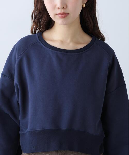 FREE'S MART（フリーズマート）の「【MFM】フリルドッキングスウェット（Tシャツ/カットソー・レディース・ホワイト系その他/ネイビー・FREE）」の4枚目の写真