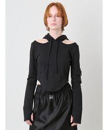 SORIN（ソリン　）の「Back Open Slim Hoodie/バックオープンスリムフーディー（パーカー）」