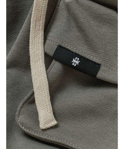 SORIN（ソリン　）の「Back Open Slim Hoodie/バックオープンスリムフーディー（パーカー・レディース・オフホワイト/カーキ/ブラック・38）」の11枚目の写真