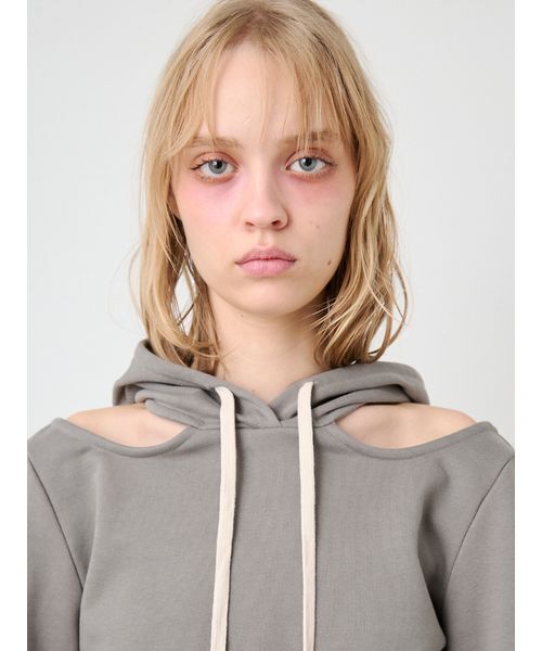 SORIN（ソリン　）の「Back Open Slim Hoodie/バックオープンスリムフーディー（パーカー・レディース・オフホワイト/カーキ/ブラック・38）」の12枚目の写真