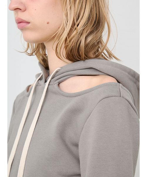 SORIN（ソリン　）の「Back Open Slim Hoodie/バックオープンスリムフーディー（パーカー・レディース・オフホワイト/カーキ/ブラック・38）」の16枚目の写真
