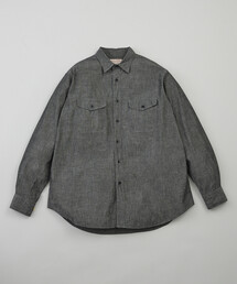FILSON（フィルソン）の「FILSON/フィルソン 【Japan Exclusive】Chambray Work Shirt Black Pigment Produced by 金子恵治（シャツ/ブラウス）」