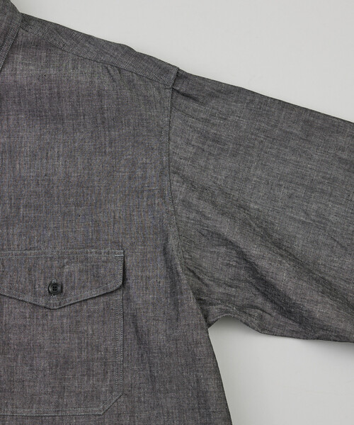 FILSON(フィルソン)の「FILSON/フィルソン 【Japan Exclusive】Chambray Work Shirt Black Pigment Produced by 金子恵治(シャツ/ブラウス・メンズ・ブラック・X-LARGE/LARGE/MEDIUM/SMALL)」の7枚目の写真