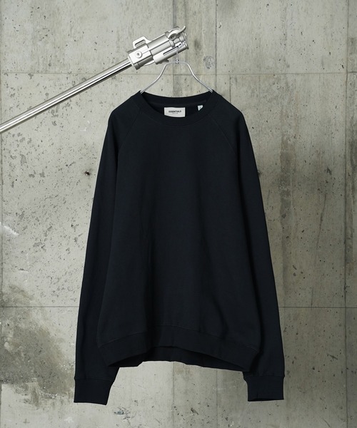 FOG ESSENTIALS(エフオージーエッセンシャルズ)の「"08"≪FOG ESSENTIALS≫裏起毛 スウェット バックロゴ プルオーバー トレーナー(スウェット・メンズ・ブラック・M/L/XL)」の6枚目の写真